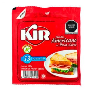 Jamón KIR AMERICANO ROJO 180 Gr.