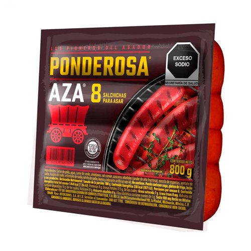 Salchicha para asar Ponderosa Aza 800 g